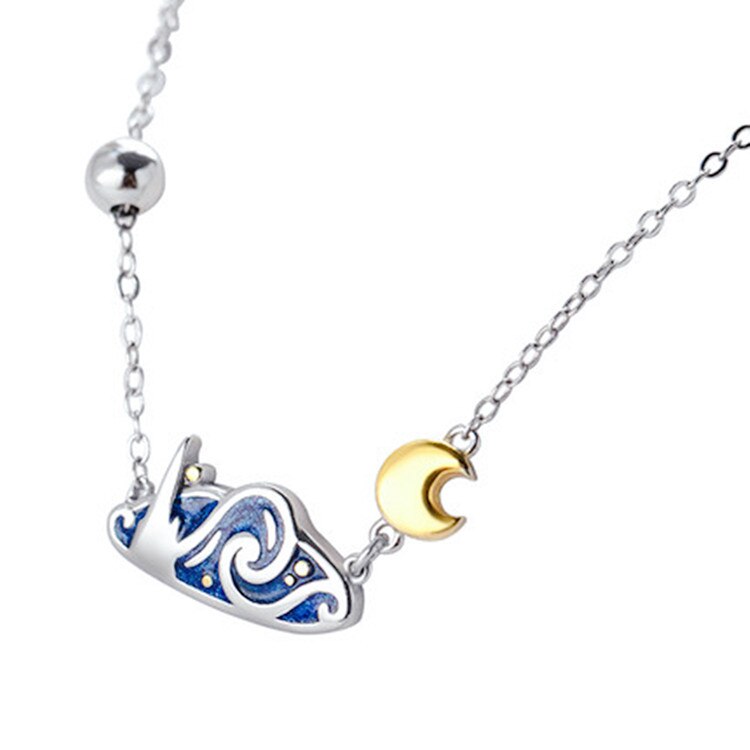Colar Elegant Vincent Van Gogh Prata 925