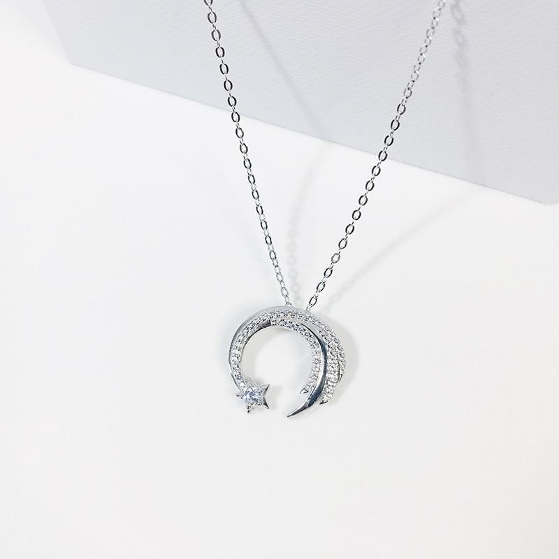 Colar Moon Star - Prata 925 - Pérolla Oficial